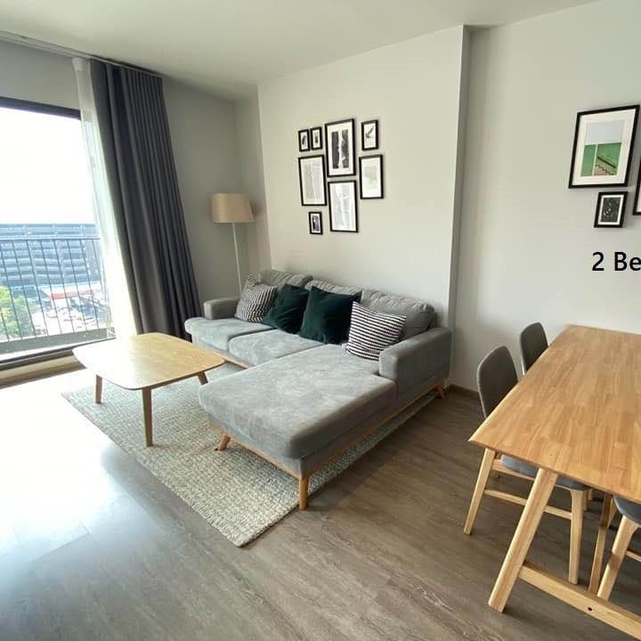 ให้เช่าคอนโดสุขุมวิท อโศก ทองหล่อ : RHYTHM Ekkamai⭐2 Bedroom⭐70 sq.m⭐BTS Ekkamai