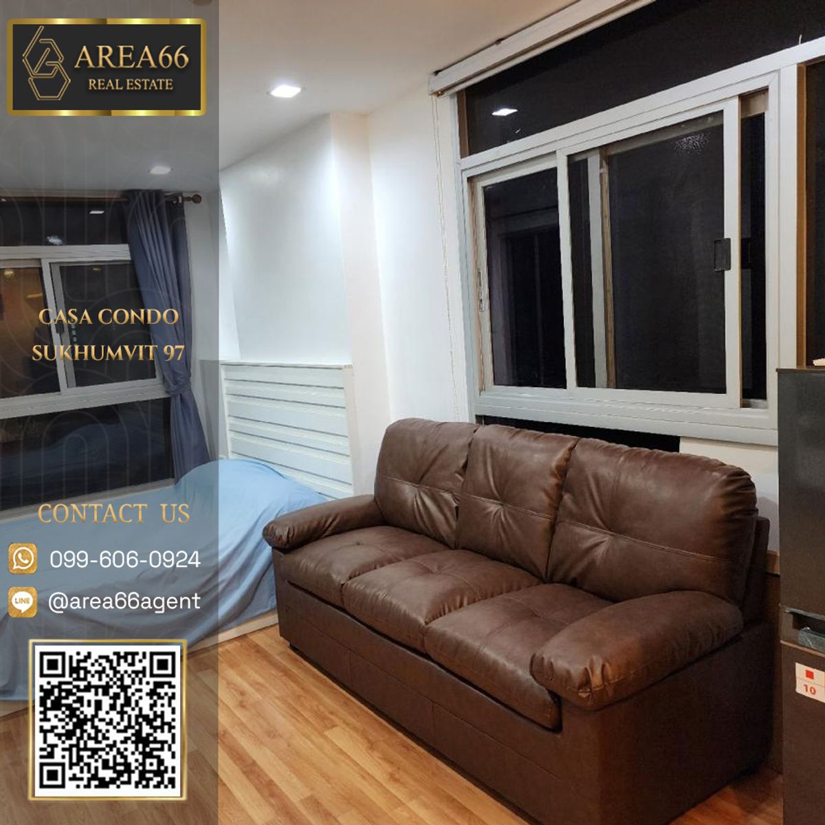 For SaleCondoOnnut, Udomsuk : 🔥 For sale!! Condo Casa Condo Sukhumvit 97