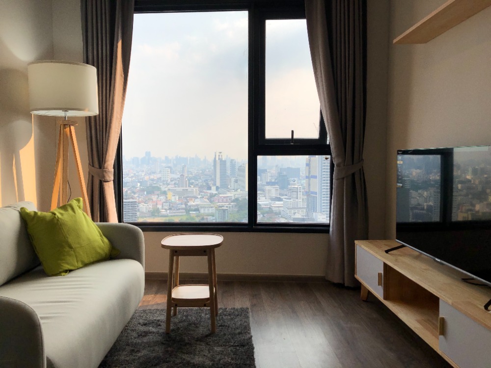 For RentCondoLadprao, Central Ladprao : Condo for rent: Life Ladprao Valley, new room, unboxing, high floor, 1 bedroom for only 18,999