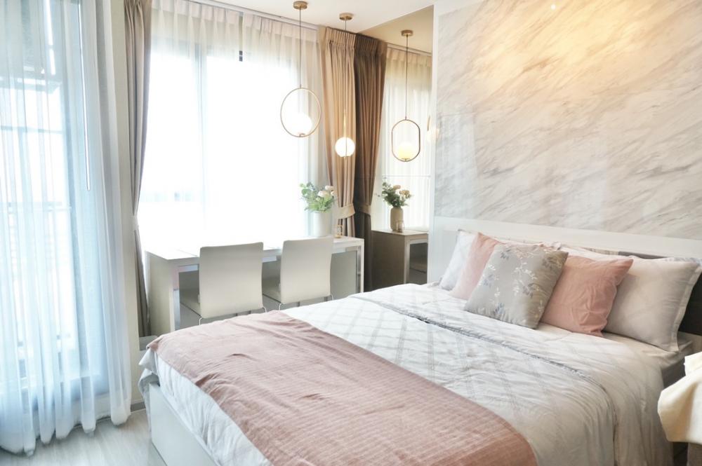 For RentCondoLadprao, Central Ladprao : Life Ladprao room, beautiful room, studio, 1 bedroom, 1 bathroom, for rent, Building A, 29th floor, Chatuchak view, beautiful room, very cute.