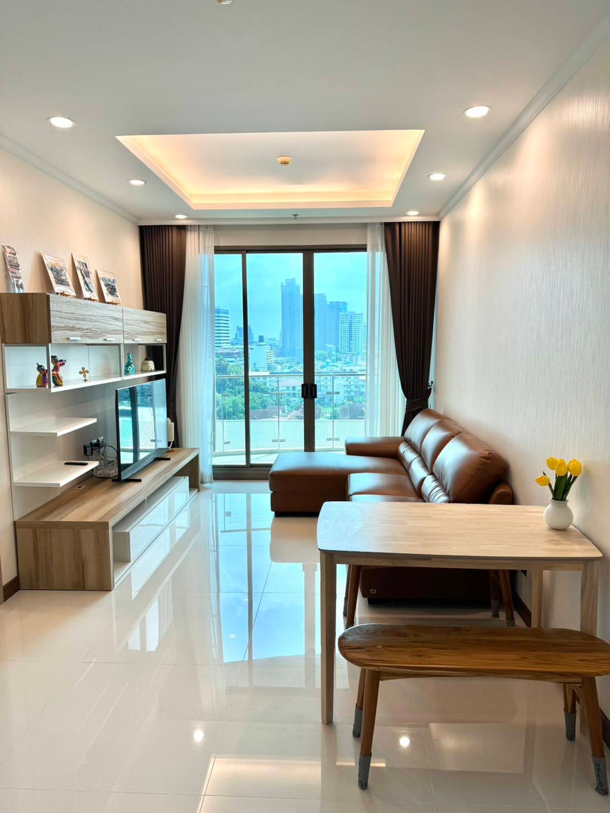 ให้เช่าคอนโดสุขุมวิท อโศก ทองหล่อ : 💜💙🤍(For Rent) Supalai Oriental Sukhumvit 39  💛Closed Kitchen   🚝BTS Phrom Phong, MRT Phetchaburi