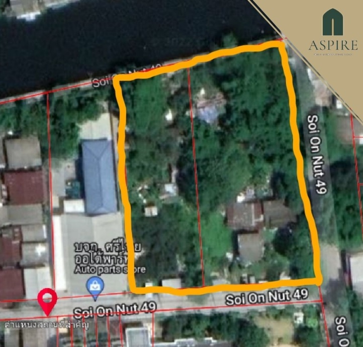 ขายที่ดินอ่อนนุช อุดมสุข : [ขาย] ที่ดิน ในซอย อ่อนนุช 49