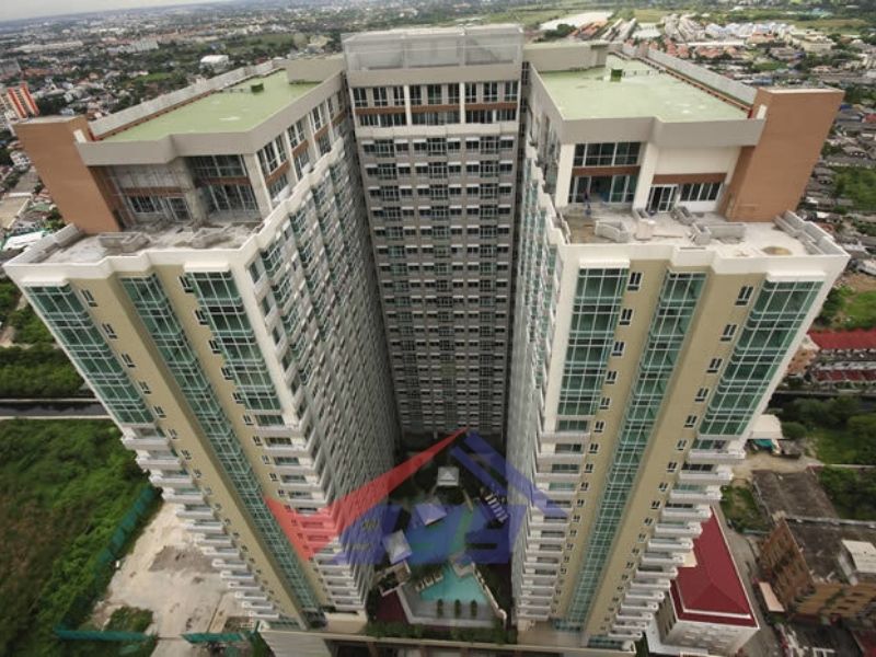 For SaleCondoPattanakan, Srinakarin : Urgent sale, owner moves country, corner room, 3 bedrooms, The Fourwings Residence on Srinakarin Road, Hua Mak.