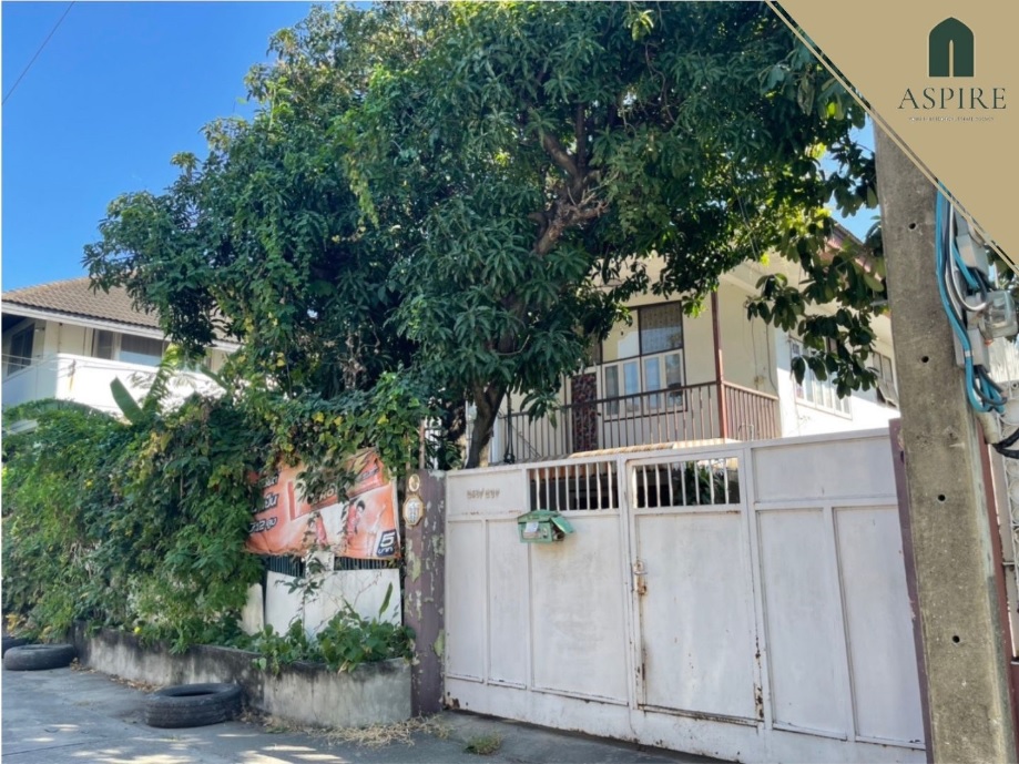 For SaleLandSukhumvit, Asoke, Thonglor : [Sale] Land Ekamai, 98 Sq.wa., Sukhumvit 65 / Pridi 15 / Ekkamai Soi 10 (Land with an old house)