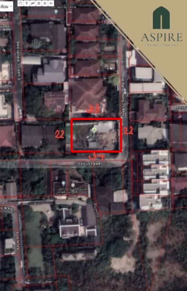For SaleLandSukhumvit, Asoke, Thonglor : [For Sale] Land in Ekamai (200 Sq. wa.) Ekkamai Soi 10