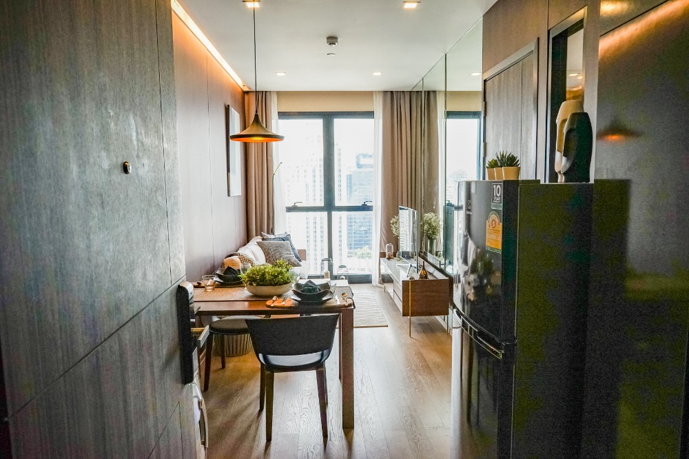 ให้เช่าคอนโดสุขุมวิท อโศก ทองหล่อ : ให้เช่าคอนโด Ashton Asoke 1 bedroom แต่งสวย (Agent Welcome)