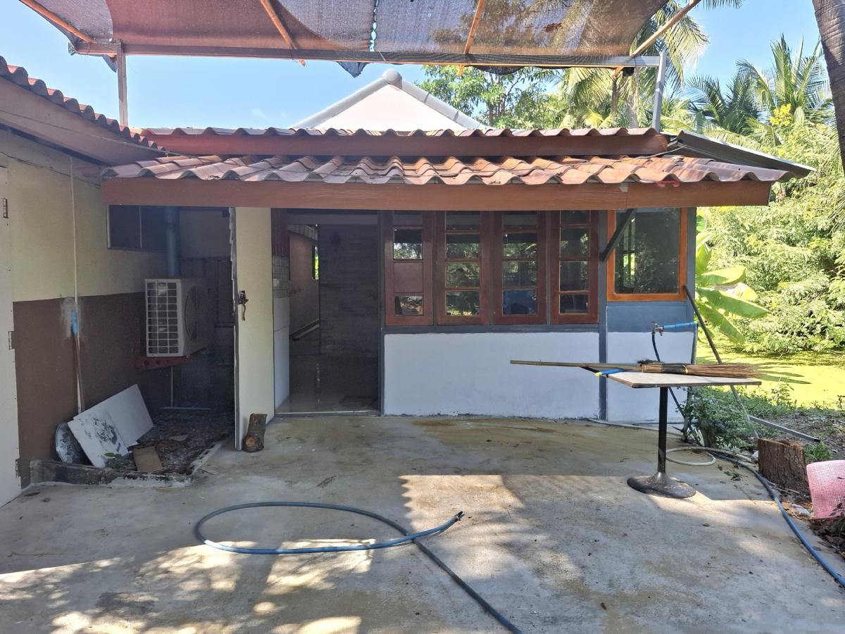 For RentHousePhutthamonthon, Salaya : For rent: single-storey house, house in the garden (Bang Pla Resort), Bang Pla Subdistrict, Bang Len District, Nakhon Pathom Province