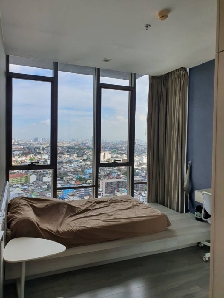 For RentCondoWongwianyai, Charoennakor : FOR The Room BTS Wongwianyai (วิวระเบียงฝั่งรถไฟฟ้า) Unit 44/202