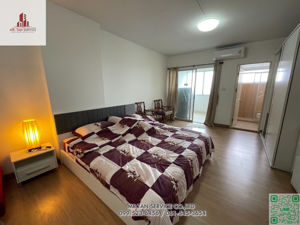 For RentCondoPattanakan, Srinakarin : Condo for rent, Supalai Park Srinakarin, beautiful room, decorated, fully furnished, ready to move in