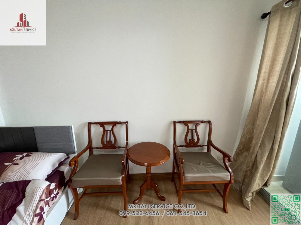 For RentCondoPattanakan, Srinakarin : Condo for rent, Supalai Park Srinakarin, beautiful room, decorated, fully furnished, ready to move in