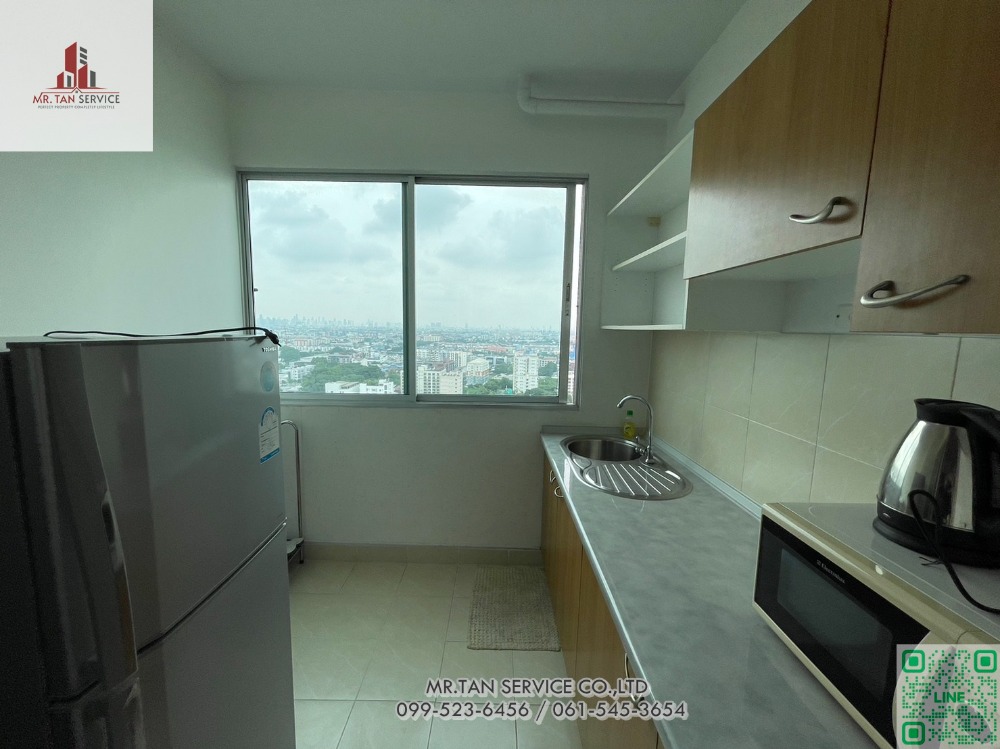 For RentCondoPattanakan, Srinakarin : Condo for rent, Supalai Park Srinakarin, beautiful room, decorated, fully furnished, ready to move in
