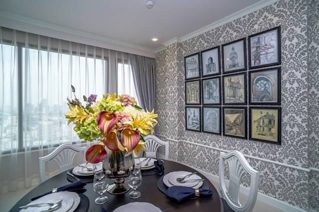 ให้เช่าคอนโดราชเทวี พญาไท : M phayathai 3bedroom for rent