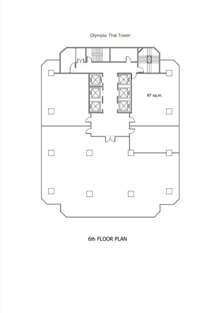 For RentOfficeRatchadapisek, Huaikwang, Suttisan : Office space rental Olympia Thai Plaza Located next to the MRT, Ratchadaphisek Station, 2nd floor, area 58 sq.m., rental 45,240 baht/month