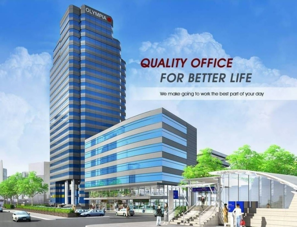 For RentOfficeRatchadapisek, Huaikwang, Suttisan : Office space rental Olympia Thai Plaza Located next to the MRT, Ratchadaphisek Station, 2nd floor, area 58 sq.m., rental 45,240 baht/month