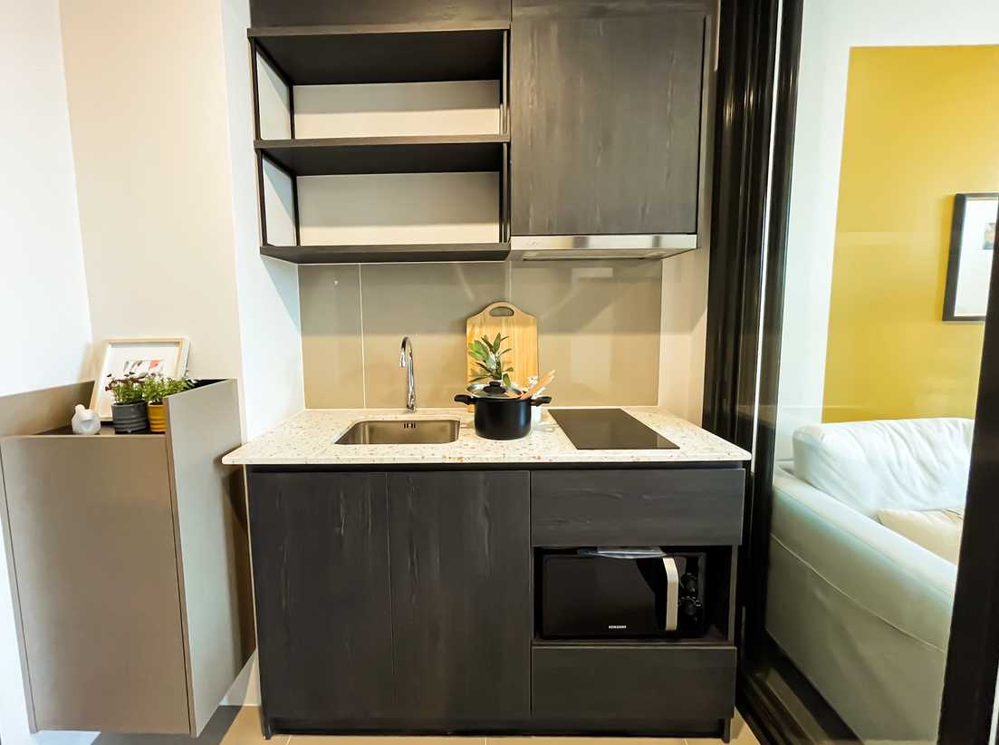 ให้เช่าคอนโดรัชดา ห้วยขวาง : 🔥ให้เช่าด่วน🔥 XT ห้วยขวาง 1 ห้องนอน Fully Furnished เฟอร์นิเจอร์ครบ มี Walk in closet ใกล้ MRT ห้วยขวาง ❗