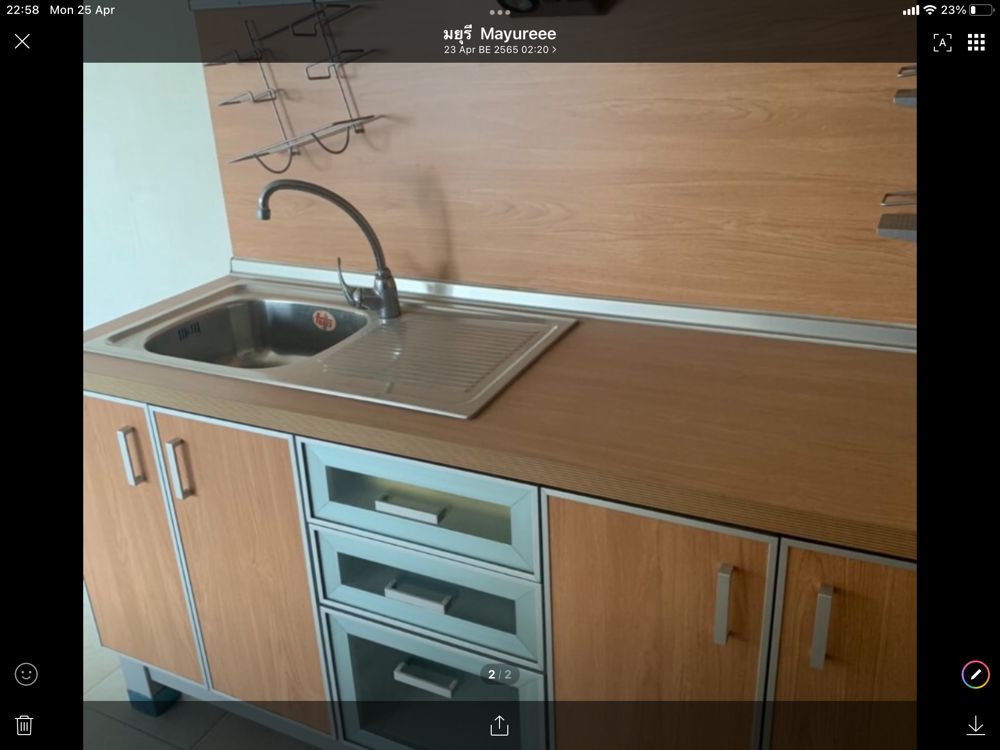 For SaleCondoRama3 (Riverside),Satupadit : PST Condoville  New Renovated near Central Rama3