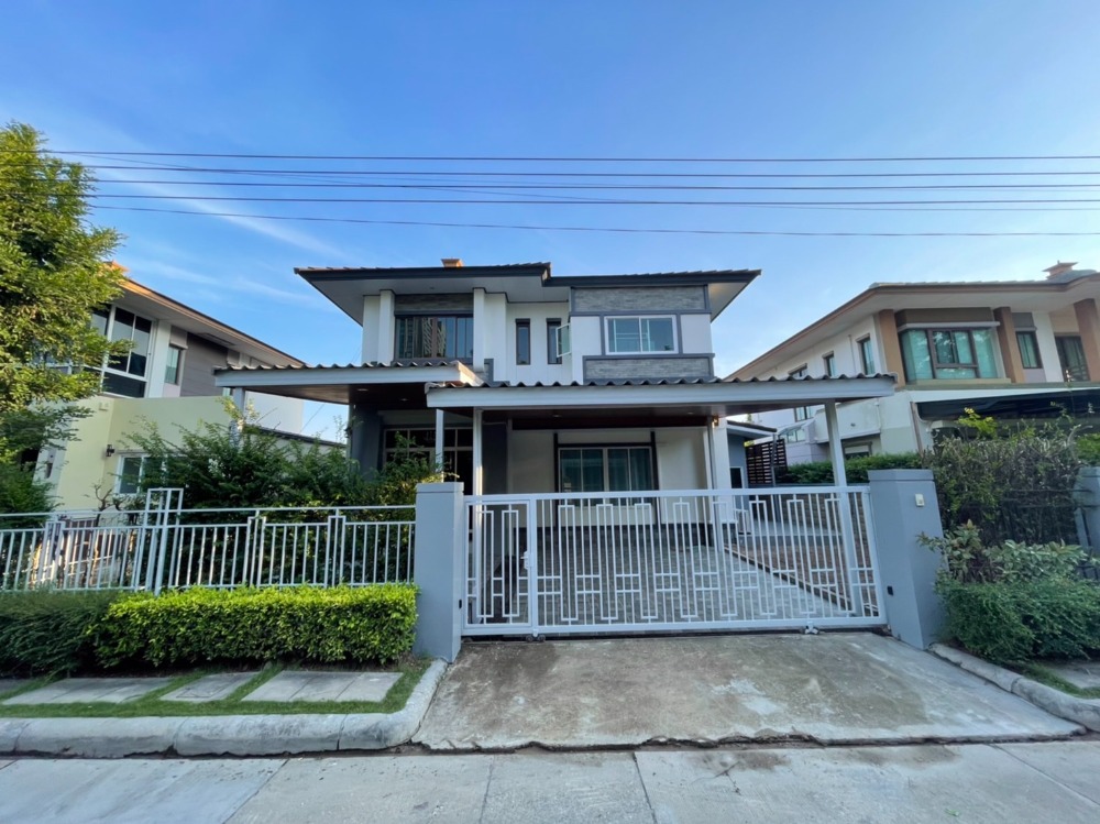 For RentHouseBangna, Bearing, Lasalle : house for rent Setthasiri Bangna-Wongwaen Village (ST-02) House for rent at Setthasiri Bangna-Wongwaen (ST-02)