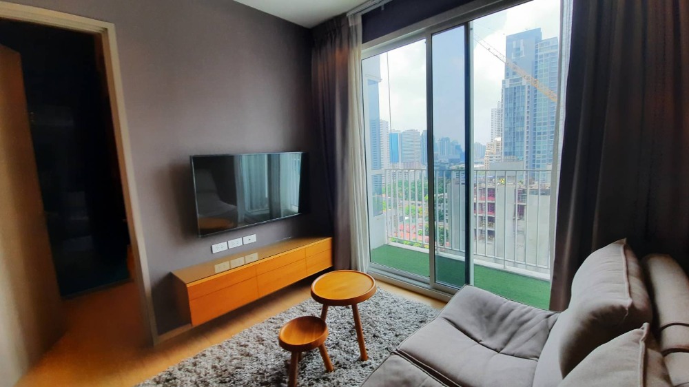 For SaleCondoSukhumvit, Asoke, Thonglor : Condo for sale, HQ Thonglor (By Sansiri), size 43.55 sq m., 18th floor