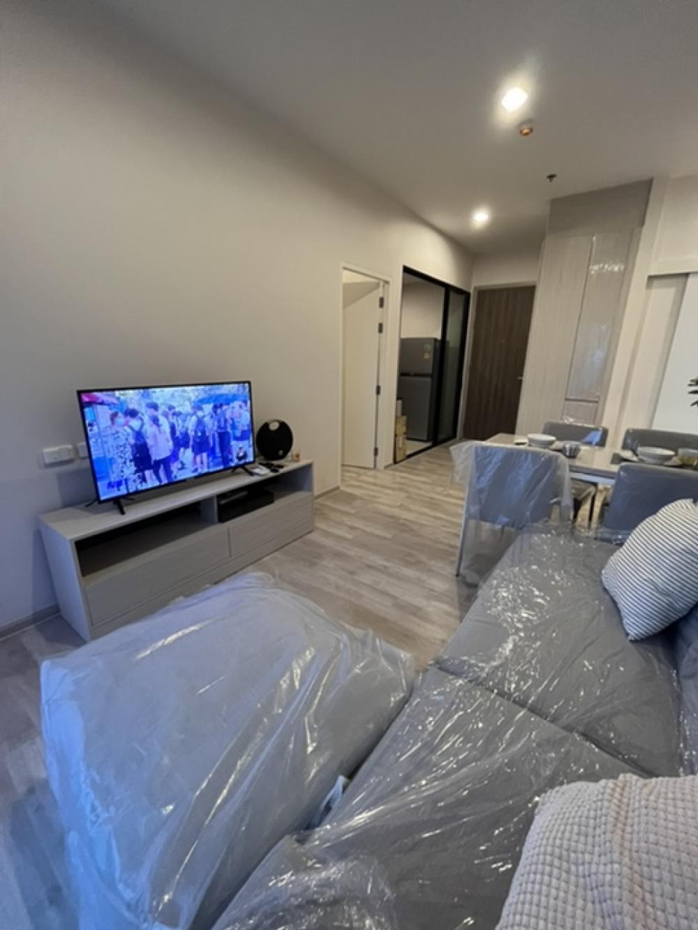 For RentCondoBangna, Bearing, Lasalle : Condo for rent, Niche Mono Mega Space Bangna, new room, fully furnished, ready to move in,