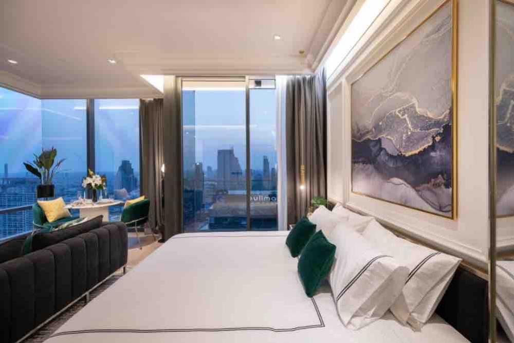For RentCondoSilom, Saladaeng, Bangrak : 🔥Available Now🔥 Ashton Silom 1BR High floor, beautiful decoration, complete electrical appliances 095-249-7892