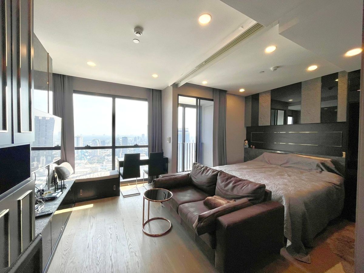 ให้เช่าคอนโดสยาม จุฬา สามย่าน : Ashton Chula - Silom⭐Luxury 1 Bedroom⭐32 Sq.m⭐High Floor