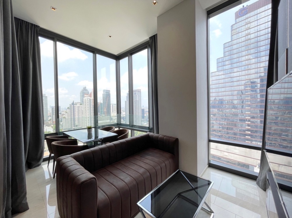 ให้เช่าคอนโดสีลม ศาลาแดง บางรัก : For rent Ashton silom 2 bed special deal !! 💜