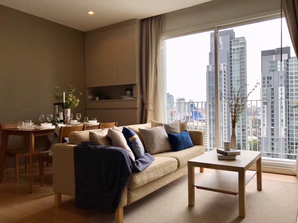 ให้เช่าคอนโดสุขุมวิท อโศก ทองหล่อ : for rent HQ thonglor 2 bed nice room ! ❤️