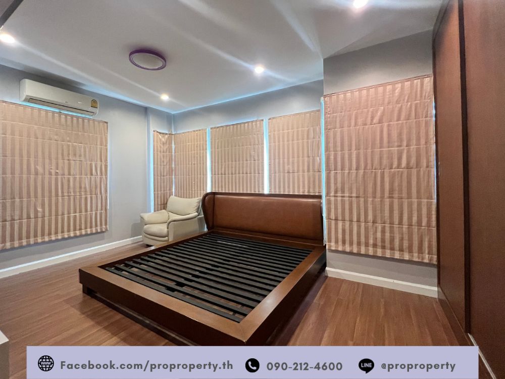 For SaleHouseRathburana, Suksawat : Single house behind the corner Saransiri Village, Pracha Uthit - Suksawat (Saransiri - Prachauthit 131), a lot of space, 103 square meters.