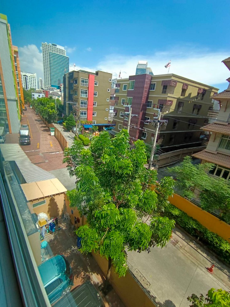 ให้เช่าคอนโดรัชดา ห้วยขวาง : ให้เช่าคอนโด เอมเมอรัลด์ เรสซิเดนท์ รัชดาชั้น 4 ตึก C ขนาด 23 ตร.ม สตูดิโอ 1 ห้องน้ำ #1995#