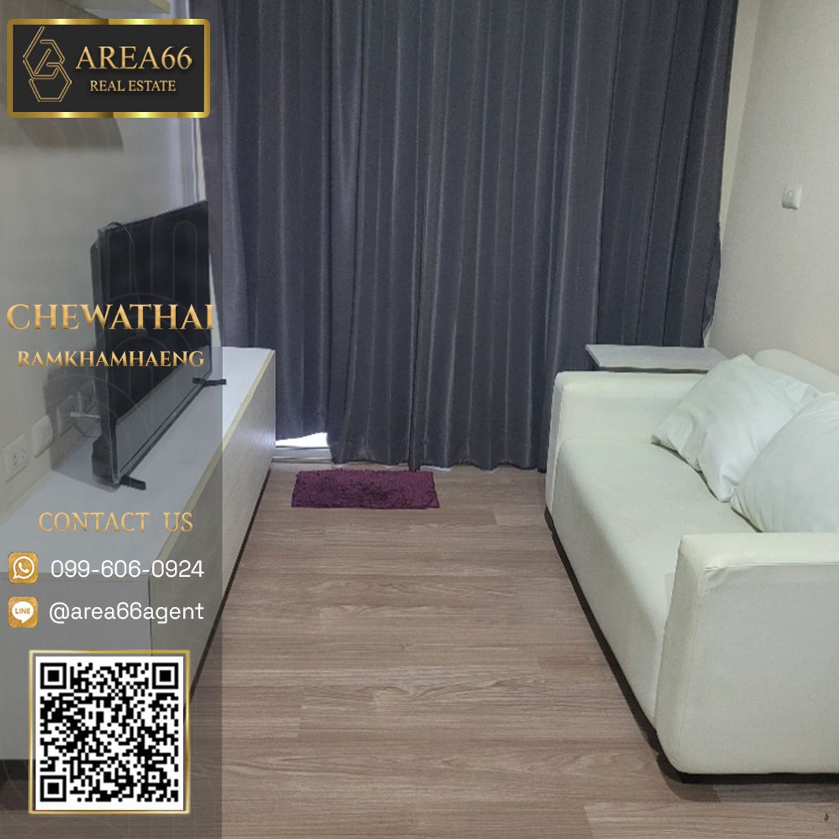 For SaleCondoRamkhamhaeng, Hua Mak : 🔥For sale!! Chewathai Ramkhamhaeng Condo