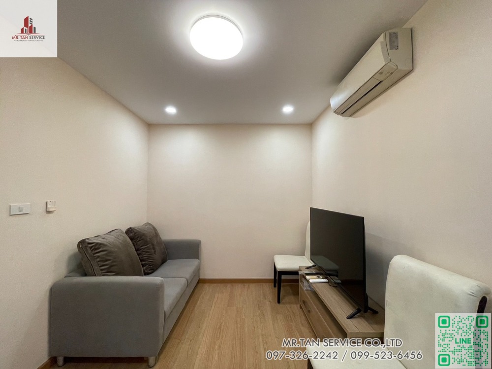 For RentCondoPattanakan, Srinakarin : Condo for rent, Supalai Park Srinakarin, beautiful room, fully furnished, ready to move in