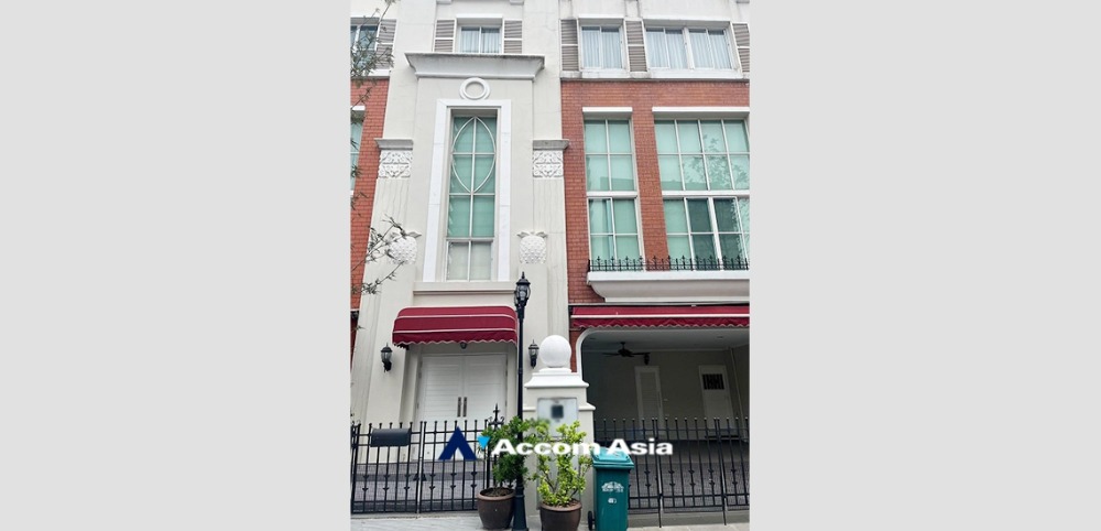ให้เช่าทาวน์โฮมสุขุมวิท อโศก ทองหล่อ : 🔼AccomA🔽 5 Beds House for Rent in Sukhumvit, BTS Thong Lo at Baan Klang Krung Thonglor
