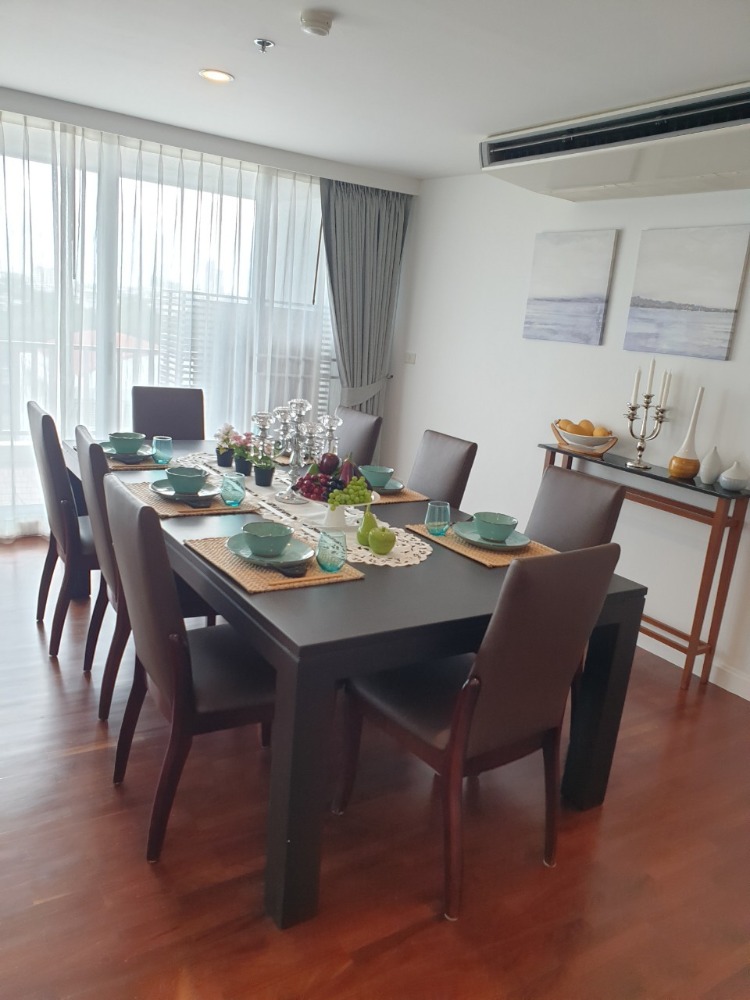 For RentCondoSathorn, Narathiwat : #PetFriendly Sathorn Gallery Residences Silom Area, large Unit 270sqm.  Rent 120,000Baht.