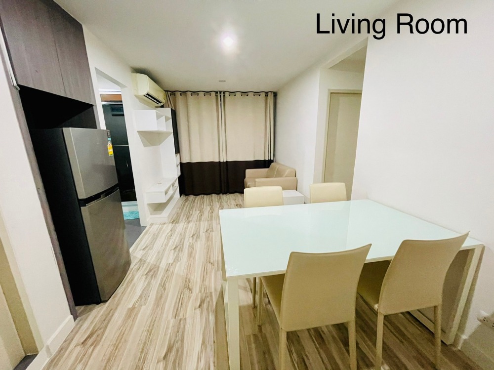 For RentCondoRama5, Ratchapruek, Bangkruai : 🎉✨ Condo for rent, Sammakorn S9 S9, size 46 sqm., 2 bedrooms, 1 bathroom, has a washing machine