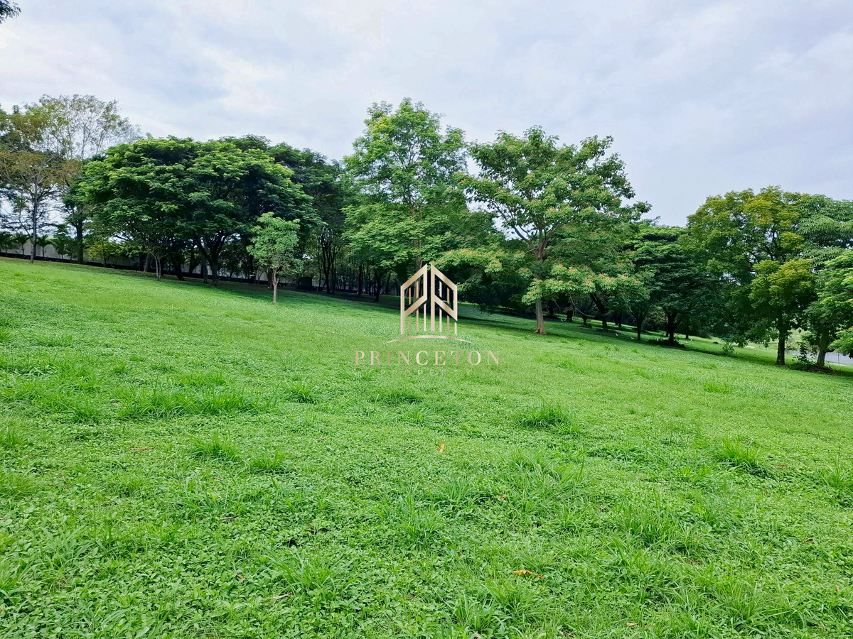 For SaleLandLadkrabang, Suwannaphum Airport : Land for sale next to the lake 1 rai in Prime Nature Villa 📞092-4252445