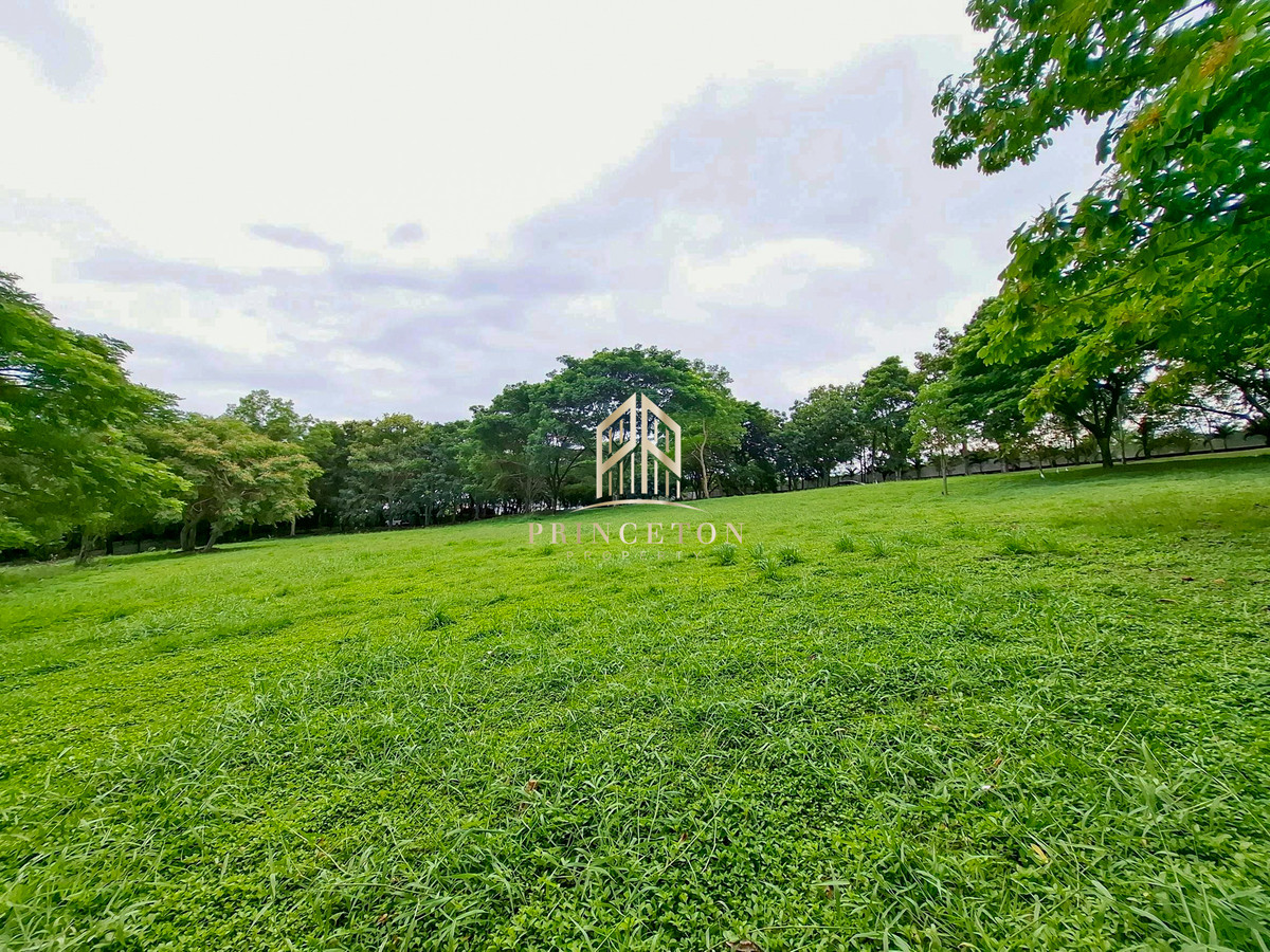 For SaleLandLadkrabang, Suwannaphum Airport : Land for sale next to the lake 1 rai in Prime Nature Villa 📞092-4252445