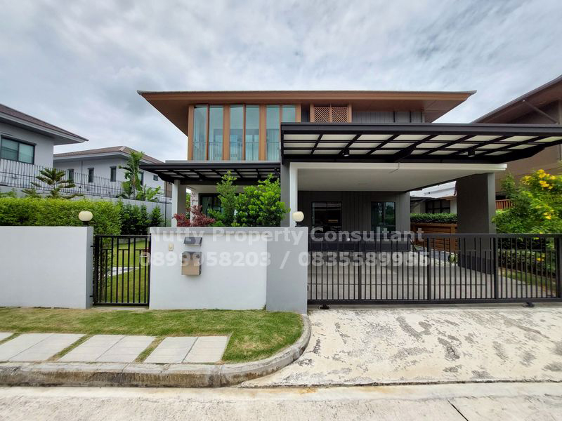 ขายบ้านพัฒนาการ ศรีนครินทร์ : บุราสิริ พัฒนาการ หลังริม พื้นที่เยอะ ตกแต่งสวย!! บรรยากาศรีสอร์ท 🔥ไม่รีบไม่ได้แล้ว🔥