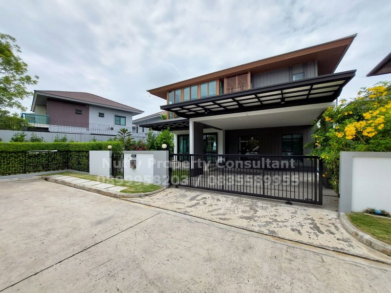 ขายบ้านพัฒนาการ ศรีนครินทร์ : บุราสิริ พัฒนาการ หลังริม พื้นที่เยอะ ตกแต่งสวย!! บรรยากาศรีสอร์ท 🔥ไม่รีบไม่ได้แล้ว🔥