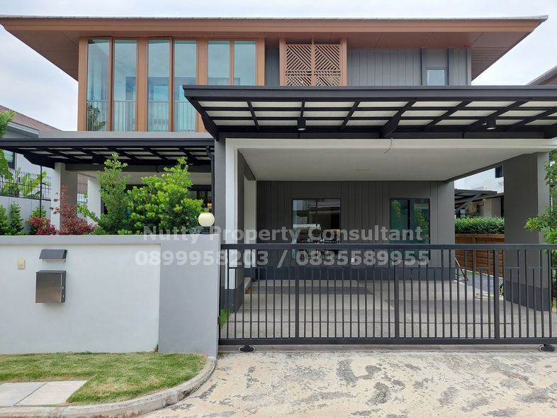 ขายบ้านพัฒนาการ ศรีนครินทร์ : บุราสิริ พัฒนาการ หลังริม พื้นที่เยอะ ตกแต่งสวย!! บรรยากาศรีสอร์ท 🔥ไม่รีบไม่ได้แล้ว🔥