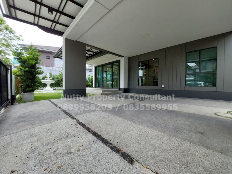 ขายบ้านพัฒนาการ ศรีนครินทร์ : บุราสิริ พัฒนาการ หลังริม พื้นที่เยอะ ตกแต่งสวย!! บรรยากาศรีสอร์ท 🔥ไม่รีบไม่ได้แล้ว🔥