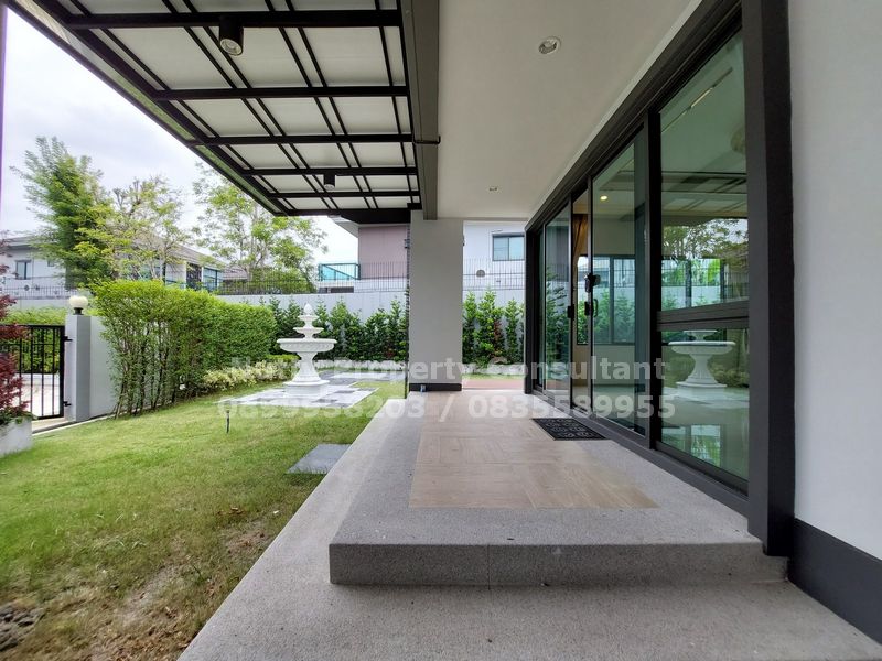 ขายบ้านพัฒนาการ ศรีนครินทร์ : บุราสิริ พัฒนาการ หลังริม พื้นที่เยอะ ตกแต่งสวย!! บรรยากาศรีสอร์ท 🔥ไม่รีบไม่ได้แล้ว🔥