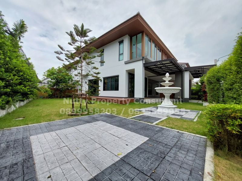 ขายบ้านพัฒนาการ ศรีนครินทร์ : บุราสิริ พัฒนาการ หลังริม พื้นที่เยอะ ตกแต่งสวย!! บรรยากาศรีสอร์ท 🔥ไม่รีบไม่ได้แล้ว🔥