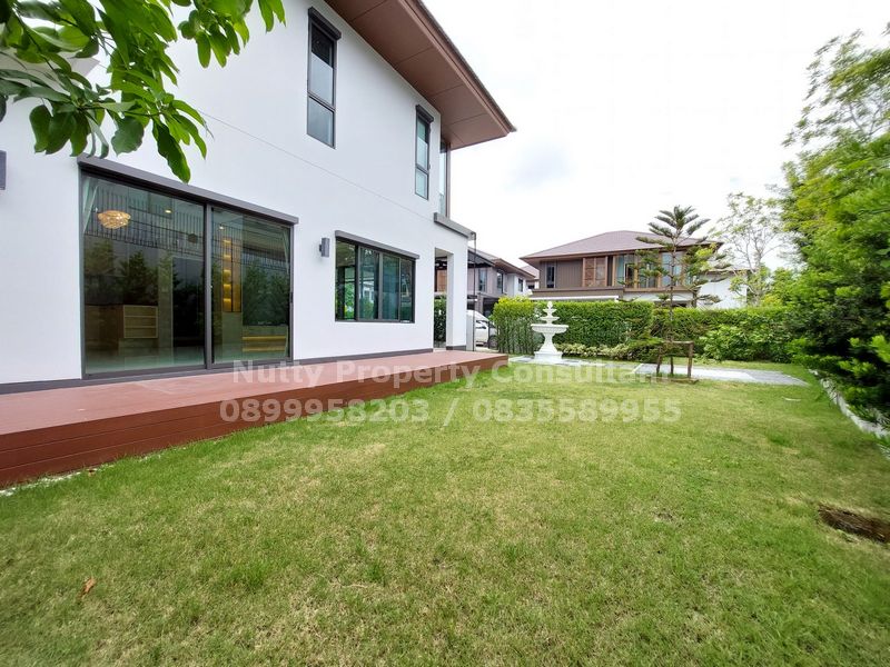 ขายบ้านพัฒนาการ ศรีนครินทร์ : บุราสิริ พัฒนาการ หลังริม พื้นที่เยอะ ตกแต่งสวย!! บรรยากาศรีสอร์ท 🔥ไม่รีบไม่ได้แล้ว🔥