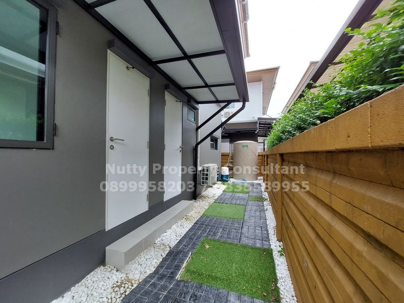 ขายบ้านพัฒนาการ ศรีนครินทร์ : บุราสิริ พัฒนาการ หลังริม พื้นที่เยอะ ตกแต่งสวย!! บรรยากาศรีสอร์ท 🔥ไม่รีบไม่ได้แล้ว🔥