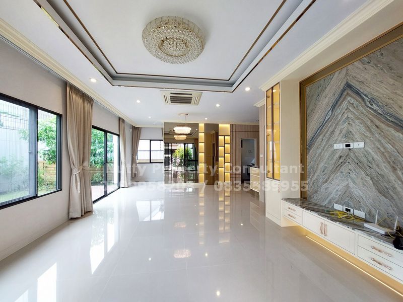 ขายบ้านพัฒนาการ ศรีนครินทร์ : บุราสิริ พัฒนาการ หลังริม พื้นที่เยอะ ตกแต่งสวย!! บรรยากาศรีสอร์ท 🔥ไม่รีบไม่ได้แล้ว🔥