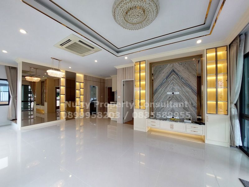 ขายบ้านพัฒนาการ ศรีนครินทร์ : บุราสิริ พัฒนาการ หลังริม พื้นที่เยอะ ตกแต่งสวย!! บรรยากาศรีสอร์ท 🔥ไม่รีบไม่ได้แล้ว🔥