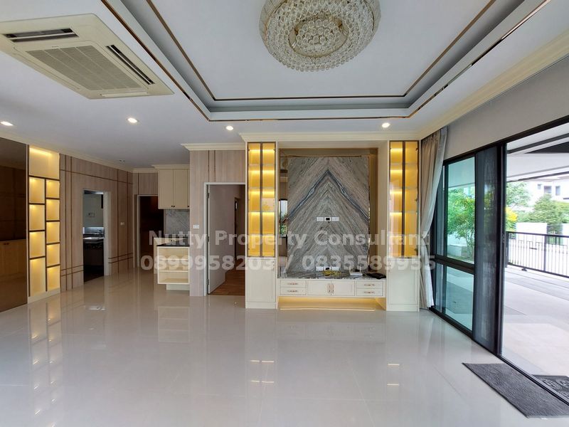 ขายบ้านพัฒนาการ ศรีนครินทร์ : บุราสิริ พัฒนาการ หลังริม พื้นที่เยอะ ตกแต่งสวย!! บรรยากาศรีสอร์ท 🔥ไม่รีบไม่ได้แล้ว🔥