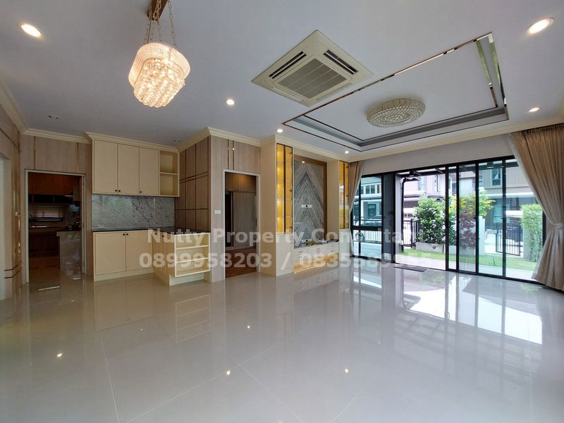 ขายบ้านพัฒนาการ ศรีนครินทร์ : บุราสิริ พัฒนาการ หลังริม พื้นที่เยอะ ตกแต่งสวย!! บรรยากาศรีสอร์ท 🔥ไม่รีบไม่ได้แล้ว🔥