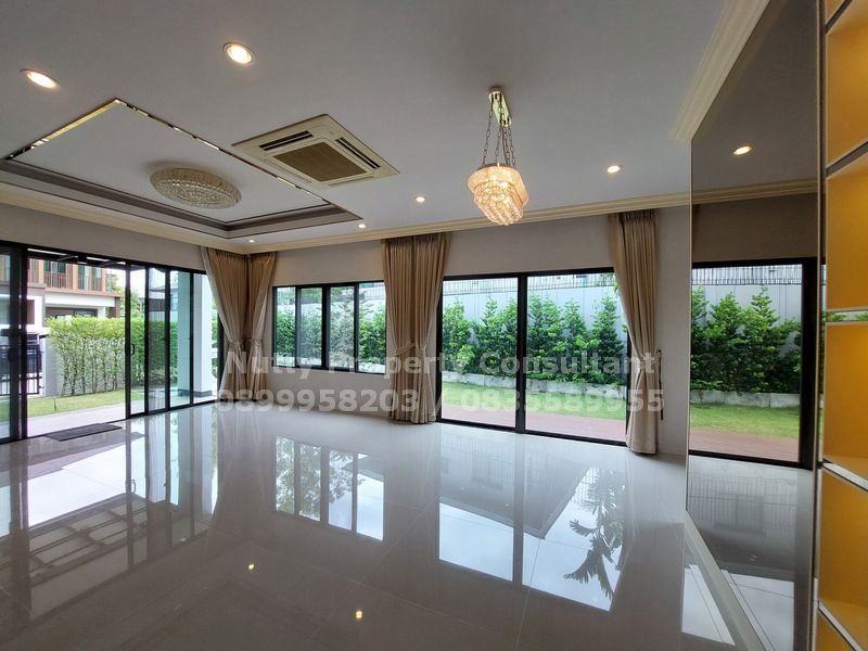 ขายบ้านพัฒนาการ ศรีนครินทร์ : บุราสิริ พัฒนาการ หลังริม พื้นที่เยอะ ตกแต่งสวย!! บรรยากาศรีสอร์ท 🔥ไม่รีบไม่ได้แล้ว🔥