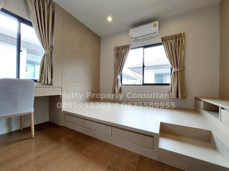 ขายบ้านพัฒนาการ ศรีนครินทร์ : บุราสิริ พัฒนาการ หลังริม พื้นที่เยอะ ตกแต่งสวย!! บรรยากาศรีสอร์ท 🔥ไม่รีบไม่ได้แล้ว🔥